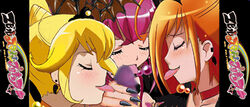 blush censored ero_tantei hino_akane hoshizora_miyuki pretty_cure smile_precure yayoi_kise