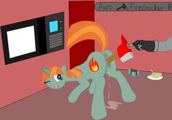 pyro (team fortress 2) from friendship is magic by bubsakavermin
