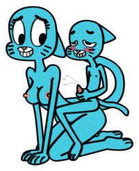 gumball_watterson nicole_watterson paradox-sin tagme the_amazing_world_of_gumball transparent_background