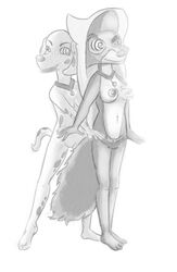 101_dalmatians anthro canine disney female female_only fox fur furry hypnosis maid_marian mammal mind_control monochrome multiple_females nipples perdita pussy robin_hood_(disney) unknown_artist what yuri zuneycat