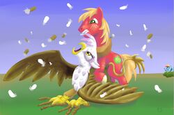 avian big_macintosh_(mlp) earth_pony equine female friendship_is_magic gilda_(mlp) gryphon horse male my_little_pony pegasus pony ragingsemi rainbow_dash_(mlp) smooth_skin