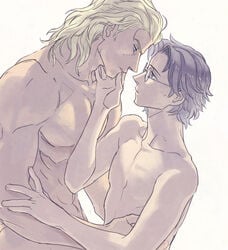 liquid_snake metal_gear metal_gear_solid otacon yaoi