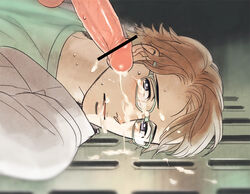 censored metal_gear metal_gear_solid_4 otacon tagme yaoi