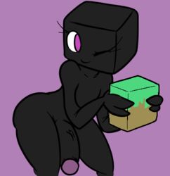 enderman from minecraft by aintsmart