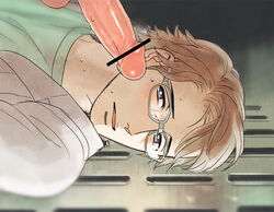 censored metal_gear metal_gear_solid_4 otacon tagme yaoi