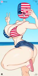 United States Of America (Countryhumans) Rule 34 Image
