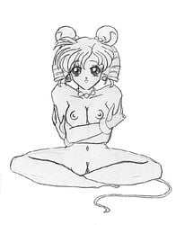 1girls bishoujo_senshi_sailor_moon breasts catt-chan female sailor_iron_mouse shadow_galactica short_hair small_breasts tagme villainess white_hair