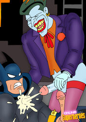 batman batman:_the_animated_series batman_(series) dc dc_comics dcau gay joker male male_only multiple_males online_superheroes yaoi