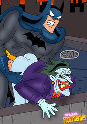 batman batman:_the_animated_series batman_(series) dc dc_comics dcau gay joker male male_only multiple_boys multiple_males online_superheroes yaoi