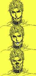 dio_brando jojo's_bizarre_adventure male male_only stardust_crusaders tagme wokoto yellow_theme