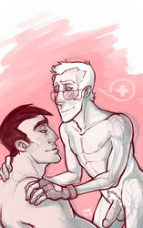 2boys gay male male_focus male_only mammon medic_(team_fortress_2) sniper_(team_fortress_2) tagme team_fortress_2