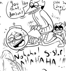 benson male_only mordecai regular_show rigby tagme