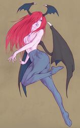 darkstalkers erolulz morrigan_aensland pantyhose small_breasts succubus tagme