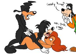 bisexual_male disney female gay goof_troop male_penetrating max_goof nipples powerline_(character) roxanne_(goof_troop) tagme