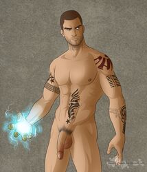 cole_macgrath headingsouth infamous_(series) male male_only nude tagme