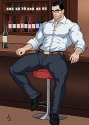 1boy archer_(series) avisgents male male_focus male_only solo solo_focus solo_male sterling_archer tagme