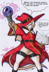 1boy anthro balls bottomless furry male penis rottenowl tagme wizard