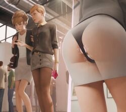 2025 3d 3d_(artwork) anal_plug blushing_female buttplug embarrassed_female female female_masturbation female_only fugtrup kate_marsh lesbian life_is_strange lovesense public public_vibrator remote_control_vibrator stealth stealth_masturbation tagme vibrator vibrator_under_clothes victoria_chase yuri