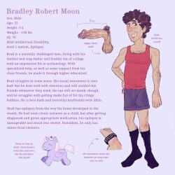 1boy autism autistic autistic_male balls balls_out ballsack best_friends big_balls big_penis bisexual bisexual_male boyfriend bradley_(mr_shrink) brown_hair bulge bulge_through_clothing bulge_under_clothes character character_profile character_sheet curly_hair digital_drawing_(artwork) digital_media_(artwork) disabled english english_commentary english_text fuzzy_balls gay green_eyes homosexual information information_sheet innocent innocent_male intellectual_disability learning_disability long_penis male male_focus male_only mental_disability mentally_challenged mentally_deficient mr_shrink oc original original_character original_characters out_of_shape penis penis_reference plushie profile_page reference_image reference_sheet retracted_foreskin saggy_balls saggy_scrotum scruffy scruffy_beard seizure short_hair short_male shorts skinny skinny_male smaller_male smiling standing stuffed_animal stuffed_toy tank_top text_focus uncircumcised uncircumcised_male uncircumcised_penis uncut unicorn_plushie veiny veiny_penis white_male