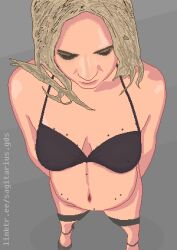 black_lingerie piercing pixelart sagitarius