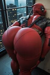 ai ai_generated animated animation ass_focus balls_bulge bent_over bulge butt_focus deadpool gay male male_only marvel massage massaging massaging_ass presenting presenting_hindquarters rubbing_ass rubbing_butt solo_focus tagme video
