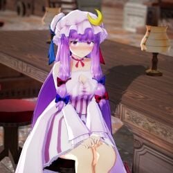 1female 1girls 2026 5_seconds_long animated background blush blushing_at_viewer blushing_female female female_focus female_only no_sound no_watermark panties panties_under_skirt patchouli_knowledge tagme touhou video video_game video_game_character video_games