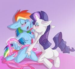 animatics friendship_is_magic my_little_pony rainbow_dash_(mlp) rarity_(mlp) smooth_skin