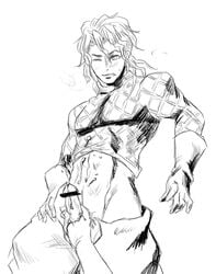 censored diego_brando jojo's_bizarre_adventure male male_only segawa steel_ball_run