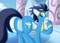 friendship_is_magic my_little_pony rule_63 soarin_(mlp) ziemniax