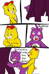 caluriri care_bear funshine_bear surprise_bear tagme