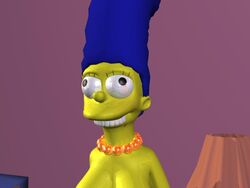 blue_hair color female female_only front_view hair human marge_simpson solo tagme the_simpsons zst_xkn