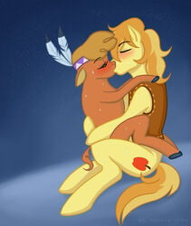 braeburn_(mlp) earth_pony equine friendship_is_magic fur hasana-chan horse little_strongheart_(mlp) male my_little_pony pony