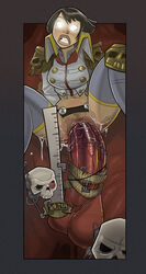 1girls chaos_(warhammer) chaos_daemon clitoris demon_cock english_text female huge_cock huge_testicles imperium_of_man inquisition_(warhammer_40k) inquisitor inquisitor_(warhammer_40k) purity_seal servo-skull straight text vagina warhammer_(franchise) warhammer_40k wintergatexxx