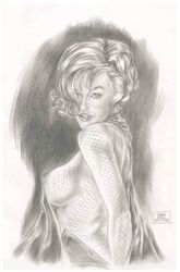 avengers black_widow_(marvel) female gene_espy marvel marvel_comics monochrome natasha_romanoff tagme