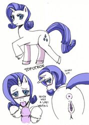 rarity (mlp) from friendship is magic by tofutron