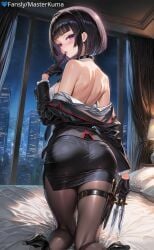 ai_generated bdsm exhibitionist kinky slave slave_collar submissive