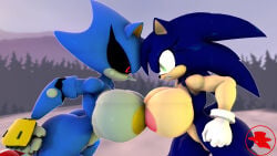 3d 3d_(artwork) big_ass big_breasts blue_body boiboi9999 boob_squish breast_press crossgender green_eyes metal_sonic metal_sonique red_eyes rule_63 sonic_(series) sonic_ova sonic_the_hedgehog sonic_the_hedgehog_(series) sonique_the_hedgehog source_filmmaker source_filmmaker_(artwork) tagme