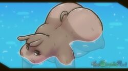 1girls ass bbw big_booty booty butt chubby colorful cute dreamworks female gloria_the_hippopotamus hippopotamus huge_booty madagascar_(series) nude solo suggestive thecosmicfool thicc