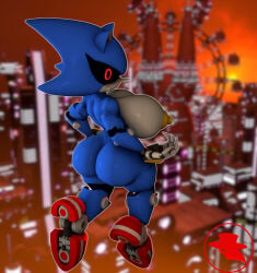 blue_body boiboi9999 huge_ass huge_breasts metal_sonic metal_sonique pinup robot solo solo_focus sonic_(series) sonic_the_hedgehog_(series) source_filmmaker source_filmmaker_(artwork)