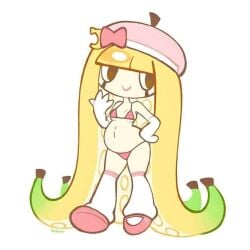 1girls ai_edit candycorpse edit edited female female_focus female_only micro_bikini oc original original_character pregnant pregnant_belly