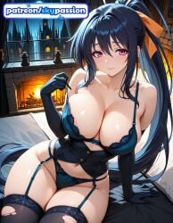 1girls 2026 ai_assisted ai_generated akeno_himejima anime big_breasts boobs breasts bust busty elbow_gloves garter_belt garter_straps gloves hi_res high_quality high_resolution high_school_dxd highres himejima_akeno large_breasts long_hair patreon patreon_username ponytail skypassion solo stable_diffusion thighhighs tits underwear watermark