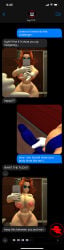 blue_body boiboi9999 crossgender dr._eggma'am dr._eggman glasses huge_breasts huge_cock message_box one_finger_selfie_challenge rule_63 selfie sexting sonic_(series) sonic_the_hedgehog_(series) tagme texting