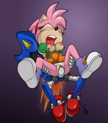 amy_rose anthro bondage boots breasts classic_amy_rose erect_nipples female forced fur furry hedgehog machine male mammal metal_sonic nipples no_humans penis pink_fur pussy pussy_juice rape robot rope sega sex skirt sonic_(series) sonic_cd sonic_the_hedgehog_(series) spread_legs straight the_other_half torn_clothes vaginal_penetration