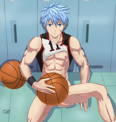 censored kuroko's_basketball kuroko_no_basuke male_only mlm4anemone muscle muscles signature tagme tetsuya_kuroko