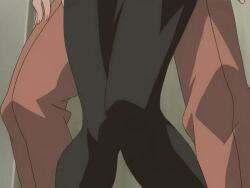 00s 1boy 1girls 2005 animated anime_screenshot bathroom bible_black bible_black_only black_thighhighs blush bra bra_down bra_pull breasts closed_eyes clothes_pull covered_erect_nipples earrings exposed_breast exposed_nipple female garter_belt garter_straps grabbing_another's_breast grabbing_from_behind groping groping_breast jewelry large_breasts lingerie lipstick long_hair makeup mature_female molestation nipple_stimulation nipple_tweak nipples old old_man open_clothes open_shirt red_hair shirt squirming straight tagme takashiro_hiroko teacher thighhighs underwear vice_principal