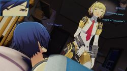 aigis (persona) from persona by ohnutt