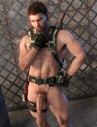 1boy 3d 3d_(artwork) 3d_artwork arm_hairy beard body_hair chris_redfield chris_redfield_(resident_evil) circumcised dilf gloves hairy_arm hand_on_chin heavy_balls heavy_dick male male_only moustache resident_evil soft_cock soft_dick soft_penis solo solo_male tagme veins_on_cock veins_on_dick veins_on_penis veiny_cock veiny_dick veiny_penis yui79