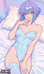 ai_generated areolae ass blush breasts completely_nude curvy female full_body ghost_in_the_shell hentai high_resolution highly_detailed kusanagi_motoko large_breasts long_hair looking_at_viewer navel nipples nsfw nude open_mouth patreon pinkbunnies pussy rule34 seductive simple_background smile solo thick_thighs thighs uncensored wide_hips