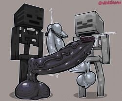 2026 animated_skeleton ball_size_difference balls big_balls big_penis black_balls black_body black_bone black_penis bodily_fluids body_hair bone detailed digital_drawing_(artwork) digital_media_(artwork) duo erection expressionless genital_fluids genital_raphe genitals glans glistening glistening_genitalia glistening_penis hairy_balls hi_res huge_balls huge_penis humanoid humanoid_genitalia humanoid_penis leaking_precum male male/male microsoft minecraft mojang nude penile penis penis_size_difference penises_touching precum precum_on_penis presenting presenting_penis pubes raphe_(anatomy) rib_cage ribs scrotal_raphe simple_background skeleton skeleton_(minecraft) square_(anatomy) square_head standing throbbing throbbing_penis undead vein veiny_penis velvetdraw white_balls white_body white_penis wither_skeleton wither_skeleton_(minecraft) xbox_game_studios