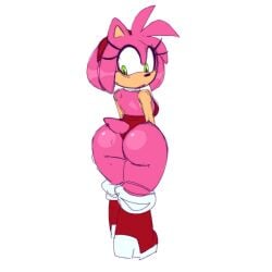 amy rose from sega by monamania